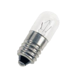 Крушка E10 10X28 6V 0.3W